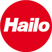 Hailo Alu-Anlegeleiter ProfiStep uno, 1-teilig, max. 1x18 Sprossen, max. Arbeitshöhe 595 cm