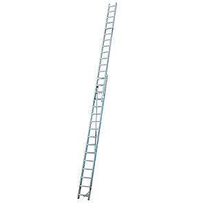 Krause CORDA Aluminium-Seilzugleiter, max. Sprossen 2x16, max. Arbeitshöhe: 865cm