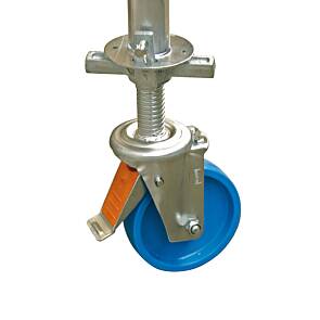 Krause Fahrrollensatz Ø 150 mm verstellbar 4 Stück