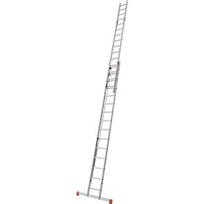 Krause MONTO Sprossen-Seilzugleiter ROBILO zweiteilig, max. 2x18 Sprossen, max. Arbeitshöhe: 980 cm