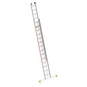 Layher Seilzugleiter TOPIC 1037, max. 2x20 Sprossen, max. Arbeitshöhe: 1120 cm