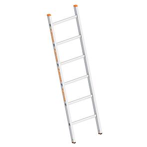 Layher Sprossenanlegeleiter TOPIC 1054, max. 1x24 Sprossen, max. Arbeitshöhe 770 cm