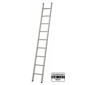 Krause MONTO Sprossen-Anlegeleiter SIBILO, max. 1x18 Sprossen, max. Arbeitshöhe: 605 cm