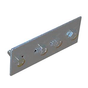 Krause Verbindungslaschen für Krause-Kaminkehrerleitern, metall