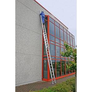Krause STABILO Zweiteilige Sprossen-Seilzugleiter, max. 2x18 Sprossen, max. Arbeitshöhe: 985 cm