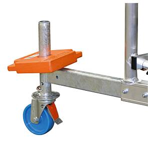 Krause Fahrrollensatz Ø 125 mm 4 Stück