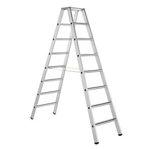 Zarges Gebördelte Stufen-Stehleiter Saferstep B, max. Arbeitshöhe: 570 cm