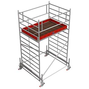 Krause STABILO Fahrgerüst Serie 500, bis max. Arbeitshöhe: 1250 cm, Feldlänge: 200 cm