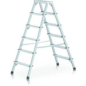 Zarges Stufen-Stehleiter Scana B, max. Arbeitshöhe: 310 cm