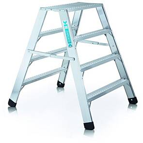 Zarges Seventec RC BP Stufen-Stehleiter, max. Arbeitshöhe: 299 cm