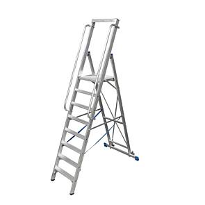 Krause STABILO Stufen-Stehleiter, große Standplattform, max. Arbeitshöhe: 530 cm