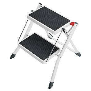 Hailo Stahl-Trittleiter MK60 StandardLine 1x2 Stufen, max. Arbeitshöhe: 244 cm