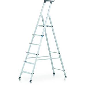 Zarges Stufen-Stehleiter Scana S, max. Arbeitshöhe: 370 cm