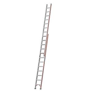 Hymer Schiebe-Anlegeleiter 6046, zweiteilig, max. 2x 18, max. Arbeitshöhe: 992 cm