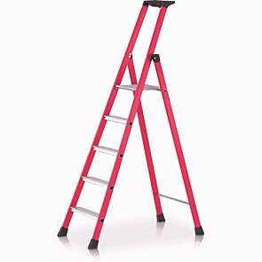Zarges Kunststoff-Stufen-Stehleiter EFAmix S, max. Arbeitshöhe: 360 cm