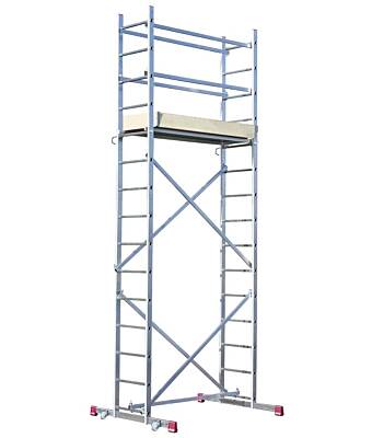 Krause CORDA Montagegerüst Komplettset, max. Arbeitshöhe: 500 cm
