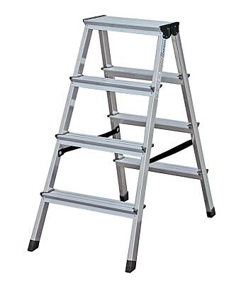 Krause MONTO Stufen-Doppelleiter Dopplo bis 330 cm Arbeitshöhe