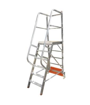 Krause STABILO PodestLeiter VARIO kompakt, max. Arbeitshöhe: 475 cm, einseitig