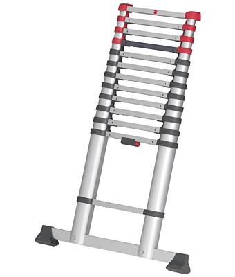 Hailo T80 FlexLine Teleskopleiter, bis max. Arbeitshöhe: 450 cm