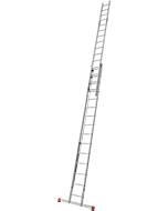 Krause MONTO Sprossen-Seilzugleiter ROBILO zweiteilig, max. 2x18 Sprossen, max. Arbeitshöhe: 980 cm