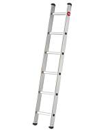 Hailo Alu-Anlegeleiter ProfiStep uno, 1-teilig, max. 1x18 Sprossen, max. Arbeitshöhe 595 cm