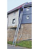 Krause STABILO Seilzugleiter, dreiteilig, max 3x18 Sprossen, max. Arbeitshöhe: 1295 cm