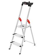 Hailo L80 ComfortLine Alu-Sicherheits-Stehleiter max. Arbeitshöhe: 372 cm