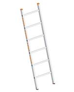 Layher Sprossenanlegeleiter TOPIC 1054, max. 1x24 Sprossen, max. Arbeitshöhe 770 cm