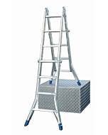 Krause STABILO Sprossen-Gelenk-Teleskopleiter, bis max. Arbeitshöhe: 605 cm