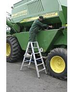 Krause STABILO Stufen-Doppelleiter, bis max. Arbeitshöhe: 435 cm