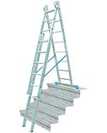 Krause STABILO Sprossen-Vielzweckleiter bis max. 1030 cm Arbeitshöhe