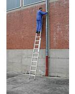 Krause STABILO Aluminium-Schiebeleiter, max. 2x18 Sprossen, max. Arbeitshöhe: 1010 cm