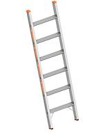 Layher Stufen-Anlegeleiter TOPIC 1042, max. 1x16 Stufen, max. Arbeitshöhe: 505 cm