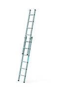 Zarges Schiebeleiter Everest 2E, 2-teilig, max. 2x24 Sprossen, max. Arbeitshöhe: 1275 cm