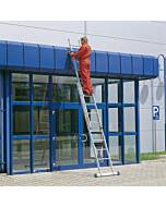euroline Alu-Mehrzweckleiter Nr. 306, 2-teilig, max. Arbeitshöhe: 865 cm