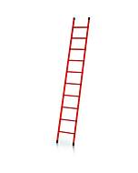 Zarges Anlegeleiter EFA L, max. 14 Sprossen, max. Arbeitshöhe: 495 cm
