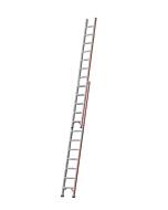 Hymer Schiebe-Anlegeleiter 6046, zweiteilig, max. 2x 18, max. Arbeitshöhe: 992 cm